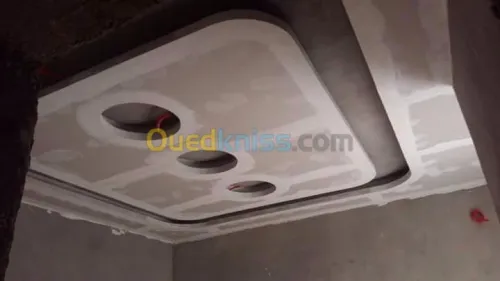 faux plafond Ba13 décoration peinture 