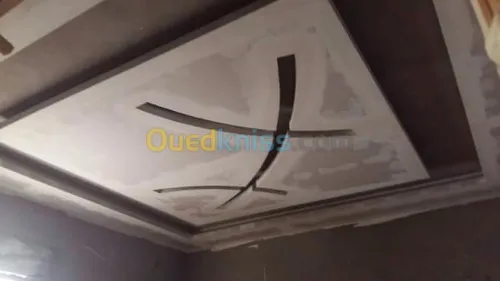 faux plafond Ba13 décoration peinture 