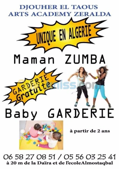 école artistique pour enfant à ZERALDA