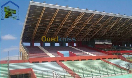 Fourniture et realisation des hangars 