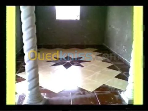 بناء تركيب السرميك والرخام