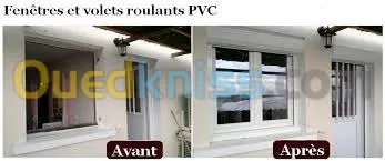 fabrication  pvc aluminium