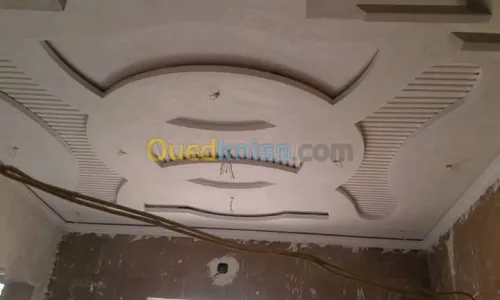 MONTAGE  PLAFOND EN BA 13