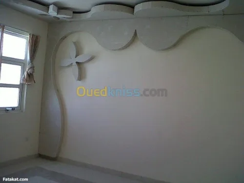 MONTAGE  PLAFOND EN BA 13