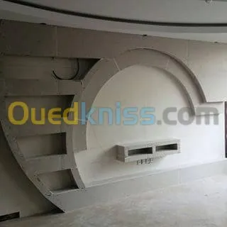 MONTAGE  PLAFOND EN BA 13