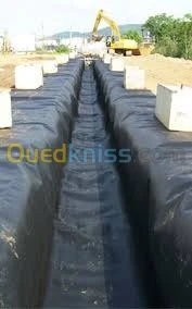 PEHD  Géomembrane & Géotextiles 