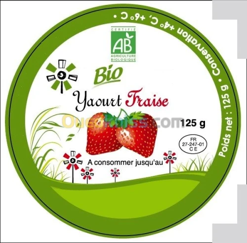 Conception  étiquettes de  produits