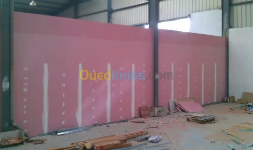 travaux placo plâtre 