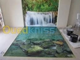 peinture et installation 3D epoxy 