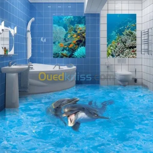 peinture et installation 3D epoxy 