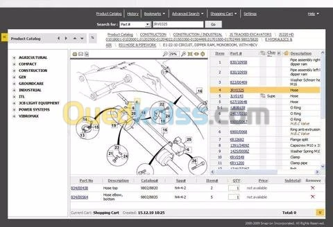 JCB Service Parts Pro 2017