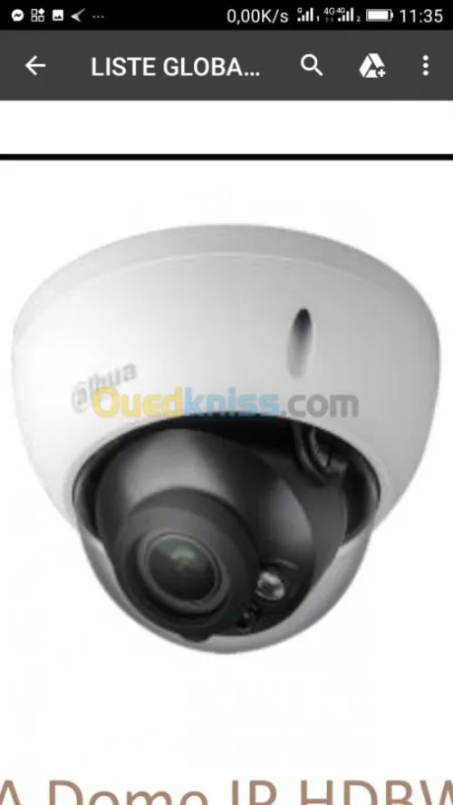 Installation caméra surveillance 