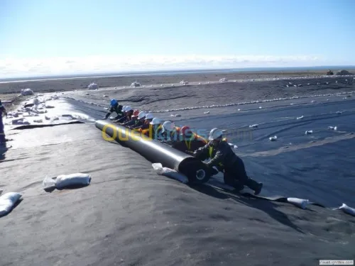 GEOMEMBRANE. INSTALLATION 