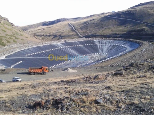 Installation Geomembane & Geotextiles 