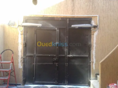 fabrication Ridou et portaille electrique