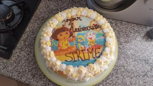 gateau d'anniversaire photo comestible