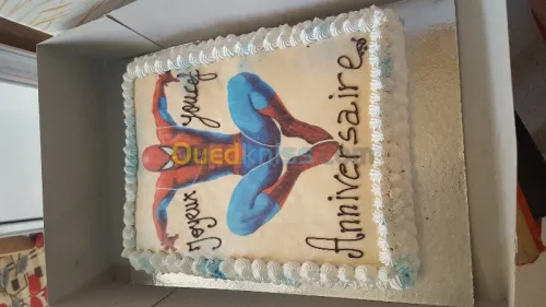gateau d'anniversaire photo comestible