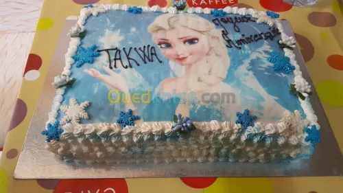 gateau d'anniversaire photo comestible