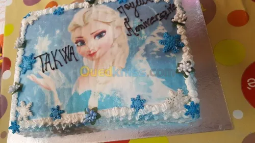 gateau d'anniversaire photo comestible