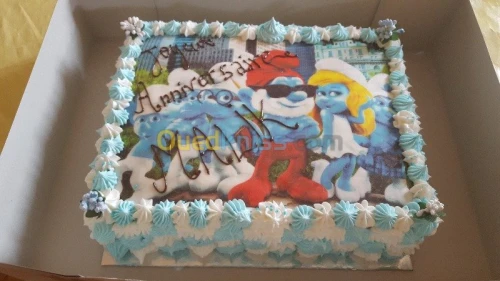 gateau d'anniversaire photo comestible