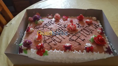 gateau d'anniversaire photo comestible