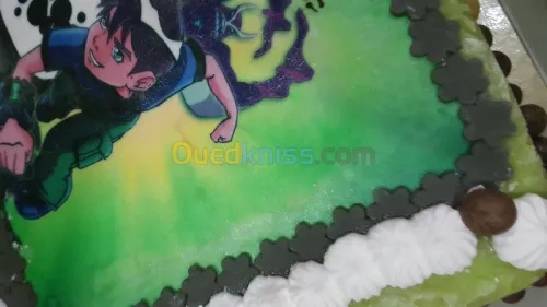 gateau d'anniversaire photo comestible