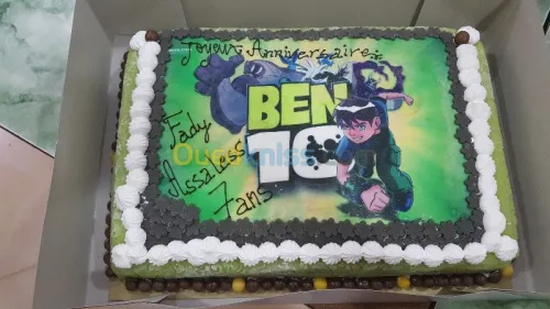 gateau d'anniversaire photo comestible