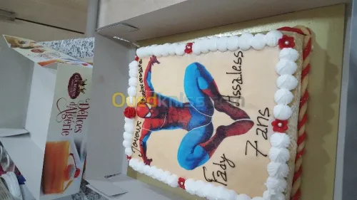 gateau d'anniversaire photo comestible