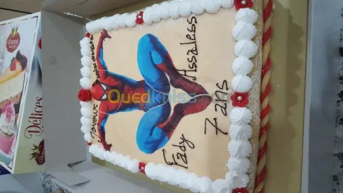 gateau d'anniversaire photo comestible