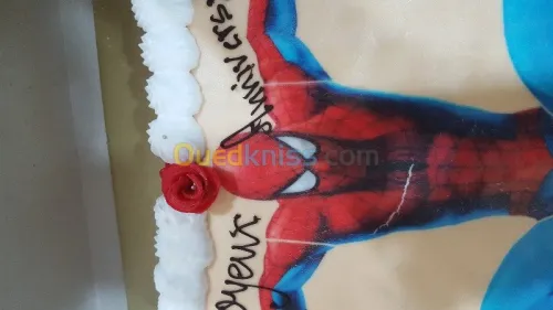 gateau d'anniversaire photo comestible
