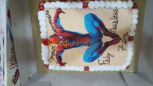 gateau d'anniversaire photo comestible