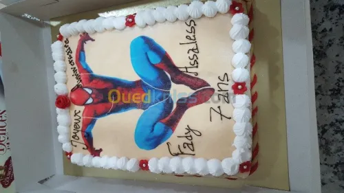gateau d'anniversaire photo comestible
