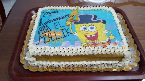 gateau d'anniversaire photo comestible