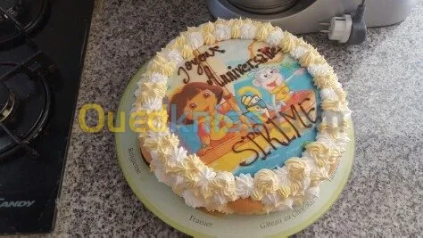 gateau d'anniversaire photo comestible