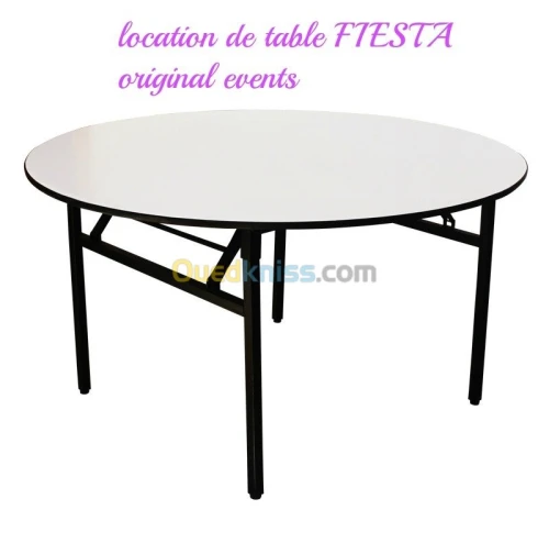 location de table fiesta