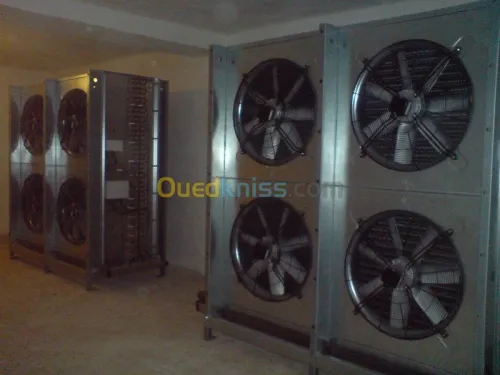 Fabrication chambres froides