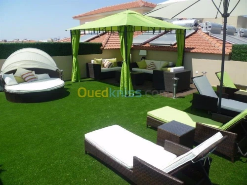 gazon artificielle pour deco et stade