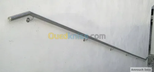 Rampe d'escalier, Gardes corp, Main courante en inox