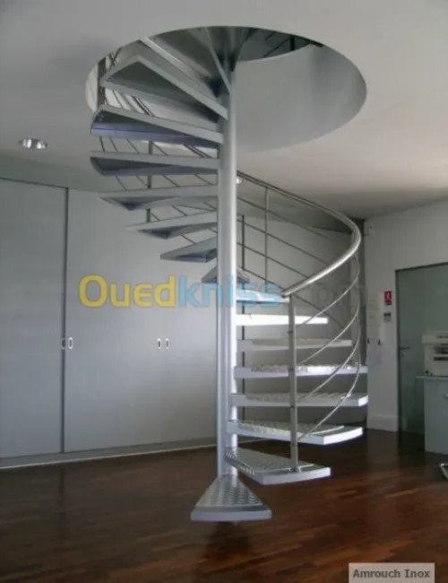 Rampe d'escalier, Gardes corp, Main courante en inox