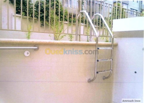 Rampe d'escalier, Gardes corp, Main courante en inox