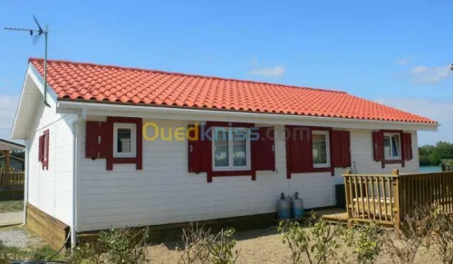 fabrication de chalet en bois