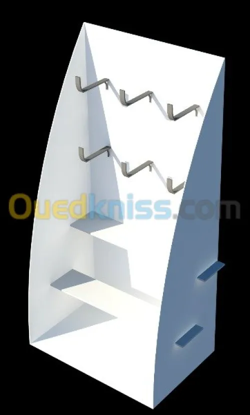 Fabrication des présentoirs (PLV)