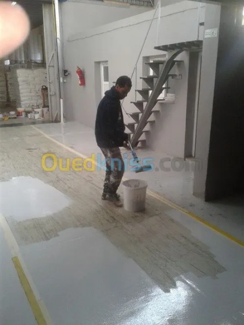 Revetement tous type de sol en epoxy 