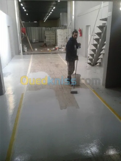 Revetement tous type de sol en epoxy 