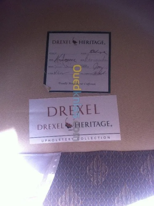 Deux fauteuils americain drexelHeritag