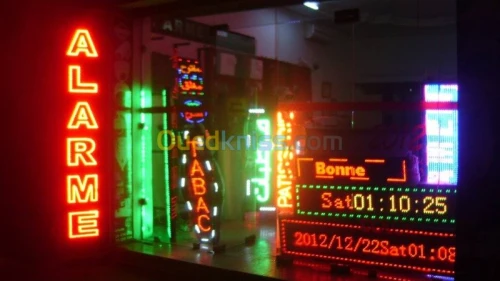 Enseigne lumineuse & Afficheur LED HD