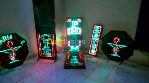 Enseigne lumineuse & Afficheur LED HD
