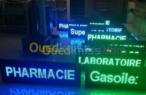 Enseigne lumineuse & Afficheur LED HD