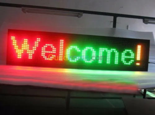 Enseigne lumineuse & Afficheur LED HD