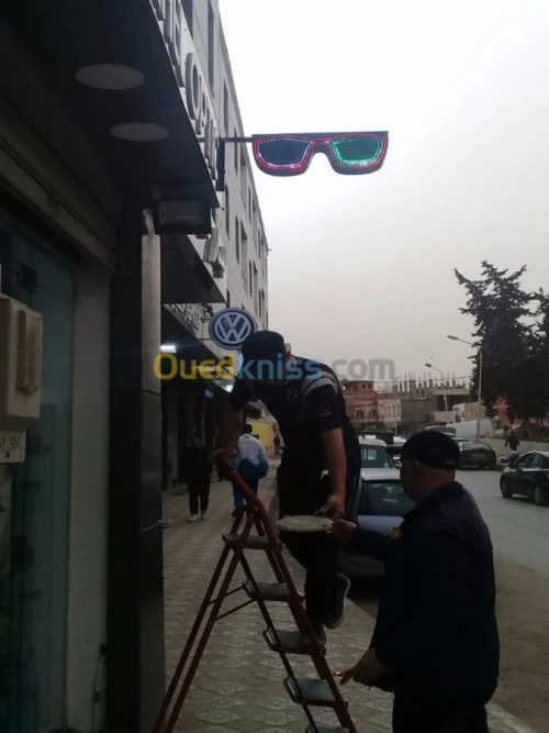 Enseigne lumineuse & Afficheur LED HD